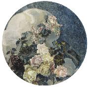 Mikhail Vrubel Roses and Orchids, Spain oil painting reproduction